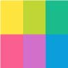 Load image into Gallery viewer, Re-Play Made in the USA, Set of 6 No Spill Sippy Cups - Aqua, Sky Blue, Purple, Bright Pink, Yellow, Green(Sorbet)