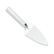 Load image into Gallery viewer, Rada Cutlery Serrated Pie Server Stainless Steel With Aluminum Made in the USA, 9-1/4 Inches, Silver Handle