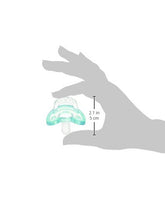 Load image into Gallery viewer, RaZbaby JollyPop Baby Pacifier Newborn, 0-3m, Teal, Double Pack
