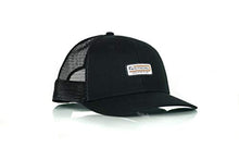 Load image into Gallery viewer, Fayettechill “Tiller” Adjustable Mesh Back Trucker Hat for Men or Women, Outdoor Hat & Dad Hat Black