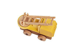 Load image into Gallery viewer, Lukes Toy Factory Educational Stem Take Apart Wooden Trucks Made in The USA Gift Toys for Kids 0-7 Year Olds (Hybrid Fire Truck) - United States of Made