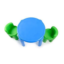 Load image into Gallery viewer, Little Tikes Bright 'n Bold Table & Chairs, Green/Blue - United States of Made
