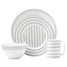 Load image into Gallery viewer, KATE SPADE Charlotte Street North 4-Piece Set, 5.50 LB, Taupe/Grey - United States of Made