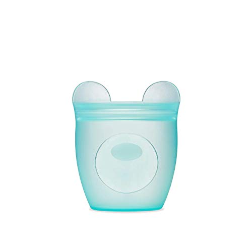 Zip Top Reusable 100% Silicone Baby + Kid Snack Containers- The only  containers That Stand up, Stay Open and Zip Shut! No Lids! - Full Set of 4  : : Baby Products