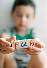 Load image into Gallery viewer, The Original Montessori Phonetic Reading Blocks - Made in The USA - Educational Materials for The Beginning Reader - Eco Friendly Wooden Manipulative Toy for Kindergarten, Toddlers 3 4 5 6 Year Olds
