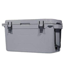 Load image into Gallery viewer, BISON COOLERS Medium 50 Quart Rotomolded Cooler Box for Beer, Liquid or Lunch | Long Lasting Ice Chest with Hard Shell, Lid and Liner | Includes 5 Year Warranty | Made in The USA