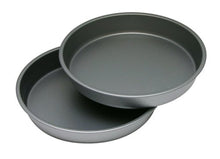 Load image into Gallery viewer, G & S Metal Products Company OvenStuff Nonstick Round Cake Baking Pan 2 Piece Set, 9", Gray
