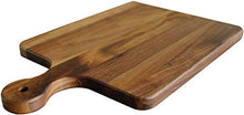 Load image into Gallery viewer, Walnut Wood Cutting Board with Handle by Virginia Boys Kitchens