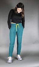 Load image into Gallery viewer, “Sage” Women’s Fleece Jogger Pants, Polartec Outdoor Hiking Pants or Yoga Pants Teal