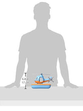 Load image into Gallery viewer, Green Toys Seacopter, Blue/Orange CB - Pretend Play, Motor Skills, Kids Bath Toy Floating Vehicle. No BPA, phthalates, PVC. Dishwasher Safe, Recycled Plastic, Made in USA.