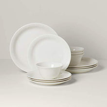 Load image into Gallery viewer, Lenox 893117 Profile 12-Piece Dinnerware Set - United States of Made
