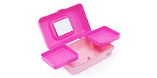 Load image into Gallery viewer, Caboodles Pretty In Petite - Forever Fun Makeup Organizer Compact Carrying Cosmetic Case, Pink Over Rose, 1 count