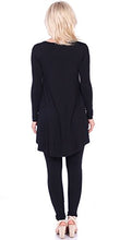 Load image into Gallery viewer, Popana Women’s Tunic Tops for Leggings Long Sleeve Shirt Plus Size Made in USA