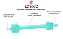 Load image into Gallery viewer, Nose Hero Soft Baby Nose Cleaner Gadget | 100% Flexible Safety Rubber Tips for Infants Ears and Nose Relief | Made in USA | Essential Baby Shower Registry Gift | Nasal Booger Remover and Snot Picker - United States of Made