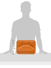 Load image into Gallery viewer, Green Eats Divided Tray, Orange
