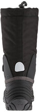 Load image into Gallery viewer, Kamik Girl's Waterbug5 Snow Boot, Black/Charcoal, 2 Medium US Little Kid
