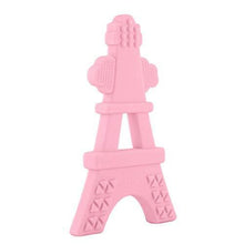 Load image into Gallery viewer, eZtotZ Silicone Tower Teether Toy - Made in USA - Multi-Textured Soft Food Grade Material Great for Teething Baby and Toddler Relief - - Great baby shower registry gift - BPA Free/Freezer Safe (Pink) - United States of Made