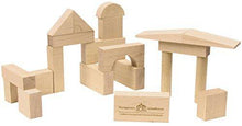Load image into Gallery viewer, My First Wooden Block Set - Made in USA, 21 Pieces - United States of Made