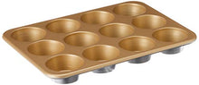 Load image into Gallery viewer, Nordic Ware Naturals Aluminum NonStick Muffin Pan, Twelve 2-1/2 Inch Cups