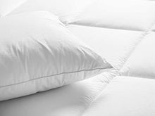 Load image into Gallery viewer, Digital Decor Set of Two 100% Cotton Hotel Down-Alternative Made in USA Pillows - Hypoallergenic & Dust Mite Resistant - Three Comfort Levels! (Standard, Platinum/Firm) - United States of Made