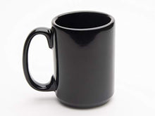 Load image into Gallery viewer, American Mug Pottery Ceramic Coffee Mug, Made in USA (15 oz - Pack of 2, Black)
