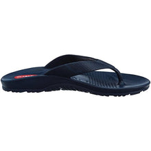 Load image into Gallery viewer, Okabashi Mens Surf Flip Flops - Sandals, L - (M 9-10), Navy