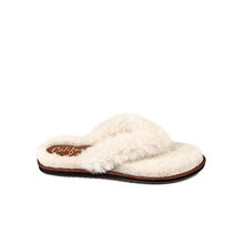 Load image into Gallery viewer, Californians Mia Women's Cream Shearling Slipper Made in USA