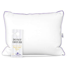 Load image into Gallery viewer, The Original Queen Anne Pillow - Famous 100% European White Goose and Duck Down Blend - Cruelty Free Luxury Hotel Pillows - Made in USA (Queen Firm)