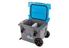 Load image into Gallery viewer, KONG Coolers | 50 QT Cruiser Wheeled Cooler | Proudly Made in The USA | Durable, Safe, Rolling Extended Ice Retention Cooler (Boulder Blue)