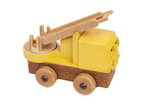 Load image into Gallery viewer, Lukes Toy Factory Educational Stem Take Apart Wooden Trucks Made in The USA Gift Toys for Kids 0-7 Year Olds (Hybrid Fire Truck) - United States of Made