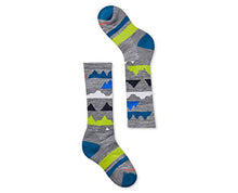 Load image into Gallery viewer, Smartwool Wintersport Mountain (Toddler/Little Kid/Big Kid) Light Gray LG (3 Little Kid - 6 Big Kid)