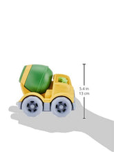Load image into Gallery viewer, Green Toys Mixer Construction Truck Green/Yellow, 5.75x7.5x5.6