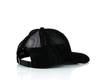 Load image into Gallery viewer, Fayettechill “Tiller” Adjustable Mesh Back Trucker Hat for Men or Women, Outdoor Hat & Dad Hat Black
