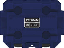 Load image into Gallery viewer, Pelican 30QT Elite Cooler (Navy Blue/White)
