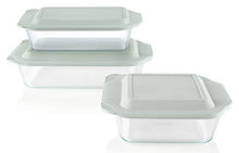 Load image into Gallery viewer, Pyrex Deep Baking Dish Set (6-Piece, BPA-Free Lids)