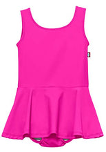Load image into Gallery viewer, City Threads Baby Girls Swimming Diaper Cover Leakproof Swim Suit Swimsuit Set UPF50 Protection for Swimming Pool Lessons Beach, Hot Pink, 9/12m
