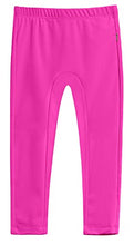 Load image into Gallery viewer, City Threads Girls' Swimming Suit Bottom Leggings Long Jammer Shorts for Pool or Beach with SPF50+ Sun Protection, HotPink, 5