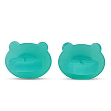 Load image into Gallery viewer, eZtotZ Little Dippers Baby/Infant Spoon | Made in USA | Soft BPA Free Silicone | Self Feeding Utensil Set Device | Great for Active Toddler Teething and Baby Led Weaning - BLW | 0+ Months (Teal) - United States of Made