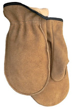 Load image into Gallery viewer, American Made Cowhide Leather Pile Lined Chopper Mitt Gloves , 9142PL, Size: Large