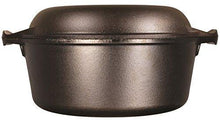 Load image into Gallery viewer, Lodge Pre-Seasoned Cast Iron Double Dutch Oven With Loop Handles, 5 qt - United States of Made