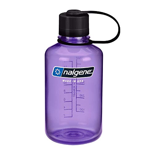 Nalgene Kids OTF Bottle with Green Cap, 12 oz, Purple
