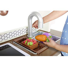 Load image into Gallery viewer, Little Tikes First Market Kitchen Pretend Play Kitchen w/ Over 20 Accessories - United States of Made