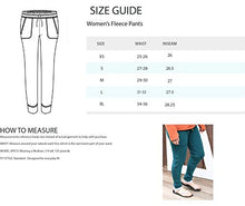 Load image into Gallery viewer, “Sage” Women’s Fleece Jogger Pants, Polartec Outdoor Hiking Pants or Yoga Pants Teal