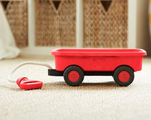 Load image into Gallery viewer, Green Toys Sesame Street Elmo's Wagon, Red - Pretend Play, Motor Skills, Kids Outdoor Toy Vehicle. No BPA, phthalates, PVC. Dishwasher Safe, Recycled Plastic, Made in USA.