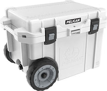 Load image into Gallery viewer, Pelican Elite 45 Quart Wheeled Cooler (White)