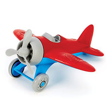 Load image into Gallery viewer, Green Toys Airplane - BPA Free, Phthalates Free, Red Aero Plane for Improving Aeronautical Knowledge of Children. Toys and Games