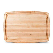Load image into Gallery viewer, John Boos Block CB1050-1M2014150 Maple Wood Oval Cutting Board with Juice Groove, 20 Inches x 14 Inches x 1.5 Inches, 12 pounds - United States of Made