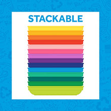 Load image into Gallery viewer, Re-Play Made in USA Recycled Products |Set of 4-9" Heavy Duty Eco Friendly Dining Plates and 20 oz. Bowls, Teal |Great for Outdoor, Camping, Party, Tailgating or Everyday Dining