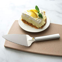 Load image into Gallery viewer, Rada Cutlery Serrated Pie Server Stainless Steel With Aluminum Made in the USA, 9-1/4 Inches, Silver Handle