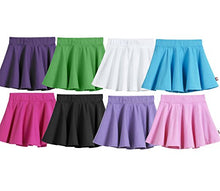 Load image into Gallery viewer, City Threads Big Girls' Cotton Twirly Skirt Perfect for Sensitive Skin/SPD/Sensory Friendly for School or Play Fall/Spring, Black, Size 10